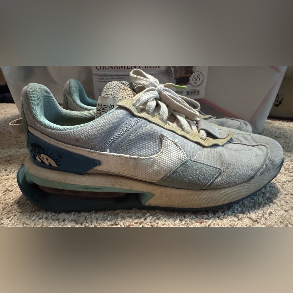 Nike Air Max Low Pre-Day SE Sun Club Wolf Grey Rift Blue Sneaker Men’s Size 11.5 - Picture 1 of 9